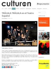 Estreno TRÁGALA, TRÁGALA - Teatro Español (Madrid). @LuisMottola @TeatroEspanol @Yllana_p @iramirezdeharo @ronlala